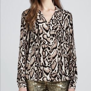 Authentic Diane Von Furstenberg Lorelei Blouse - 2